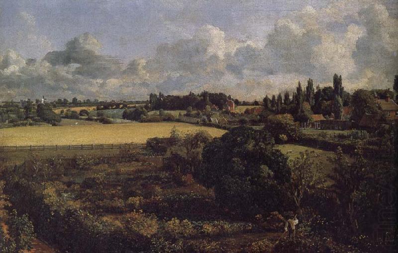 John Constable The Kitchen Garden at East Bergholt House,Essex china oil painting image